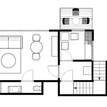 Appartement Cozy In Wouw, For 2 Guests With Balcony Wouw